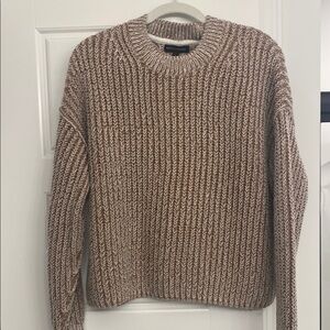 Men's Brown Knit Sweater